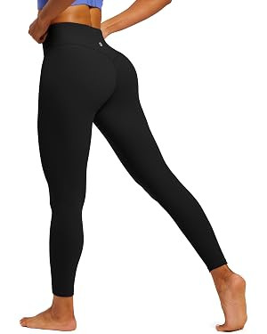 IUGA Scrunch Butt Lifting Leggings for Women No Front Seam Compression Tummy Control Workout Seam... | Amazon (US)