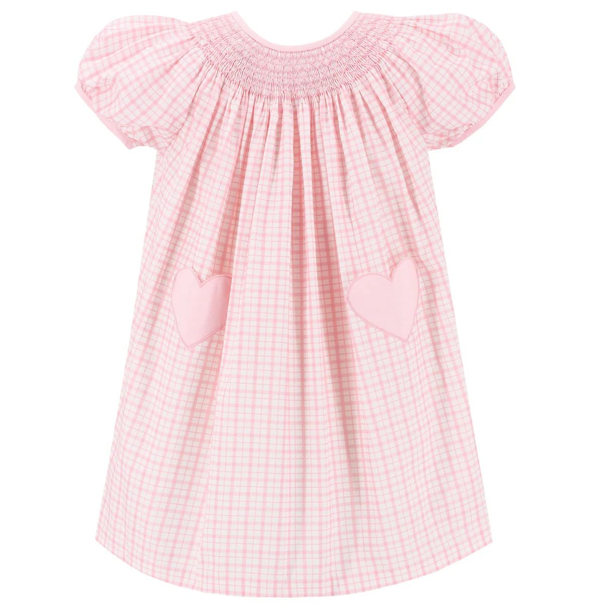 Amor Dress - Pink Gingham | Dondolo