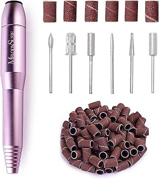 MelodySusie Portable Electric Nail Drill, Compact Efile Electrical Professional Nail File Kit for... | Amazon (US)