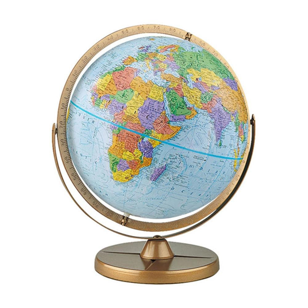 Replogle Globes Multiple colors/finishes Reclaimed paper fiber Casual Decorative globe | 30801 | Lowe's
