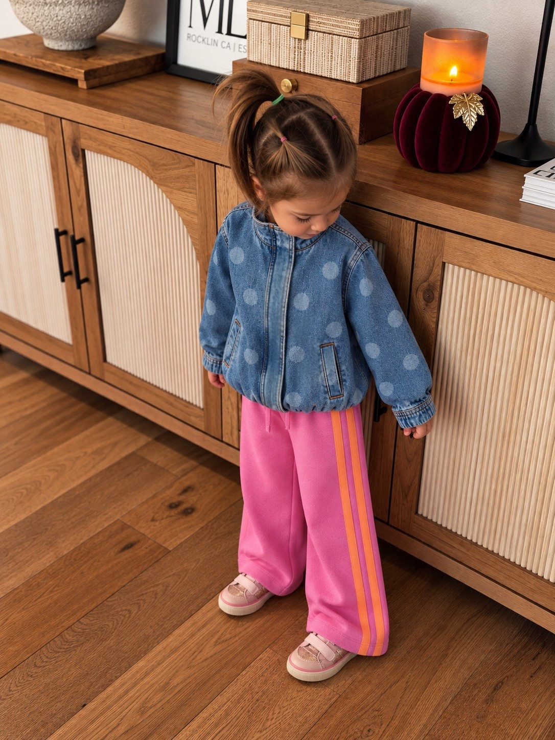 Toddler girl outfit
Toddler girl pink track pant
Toddler girl polka dot jacket
Toddler girl denim jacket

#LTKootd #LTKmomlife #LTKKids