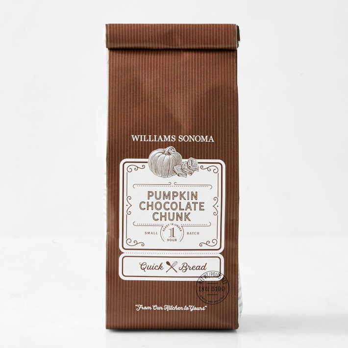 Williams Sonoma Quick Bread Mix, Pumpkin Chocolate Chunk | Williams-Sonoma