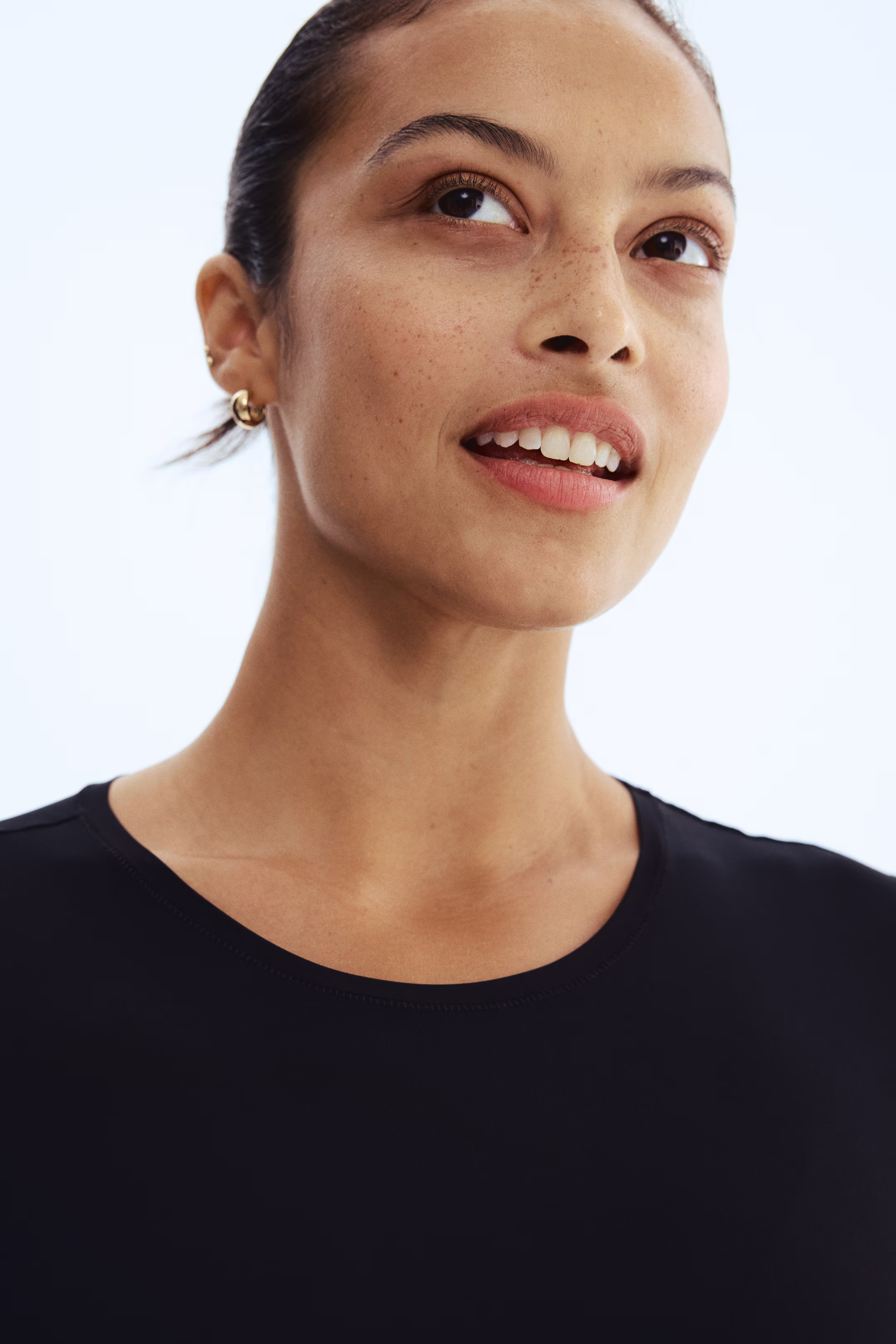 Short-Sleeved Microfiber Bodysuit | H&M (US + CA)
