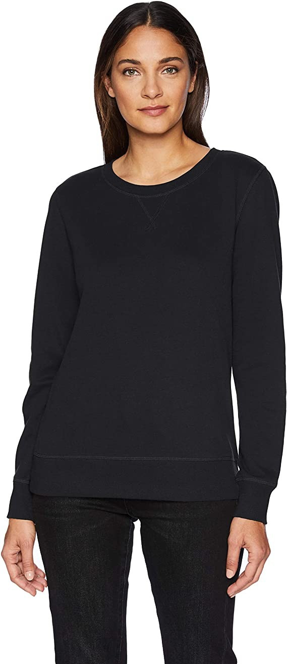 Amazon Essentials Women's French Terry Fleece Crewneck Sweatshirt | Amazon (US)