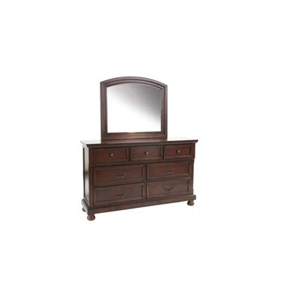 7 Drawer 65" W Double Dresser with Mirror | Wayfair North America