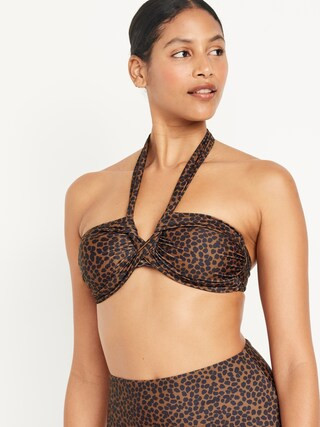 Halter Bikini Swim Top for Women | Old Navy (US)