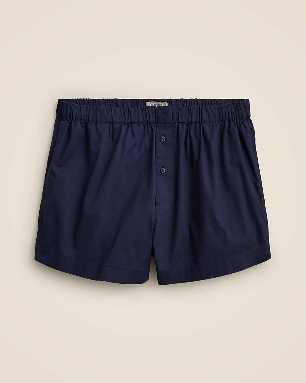 Cotton poplin boxer short | J. Crew US