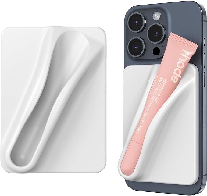 DOB SECHS Silicone Lip Holder for Cell Phone Lipstick Lip Glaze Phone Case Back Stick On Holder f... | Amazon (US)