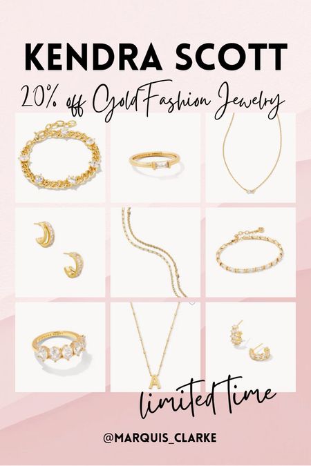 Grab these Kendra Scott favorites for 20% off for a limited time! 

// Kendra Scott Gold Fashion jewelry is 20% off! 

#LTKstyletip #LTKsalealert #LTKFind