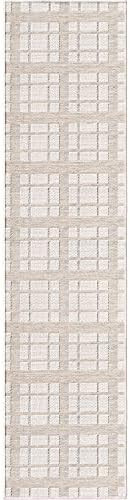 Morgan Bullard Rug Collection by Orian Reversible Indoor/Outdoor Landon Natural Driftwood Runner ... | Amazon (US)