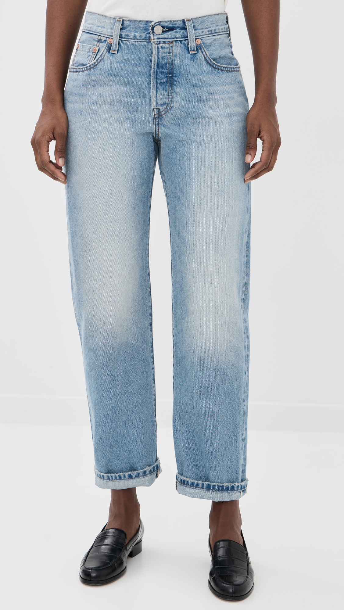 Levi's 501 90s Jeans Hallowed Hour Selvedge 24 | Shopbop