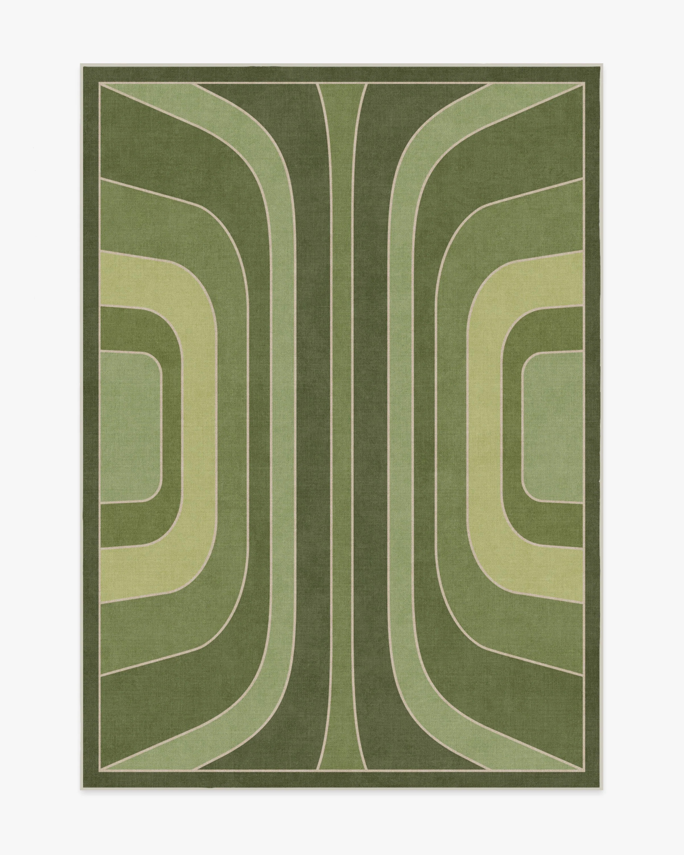 Jonathan Adler Paradox Green Tufted Rug | Ruggable | Ruggable