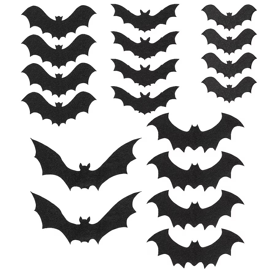 Haunted Living 18-Count Bag of Bats Decoration Lowes.com | Lowe's