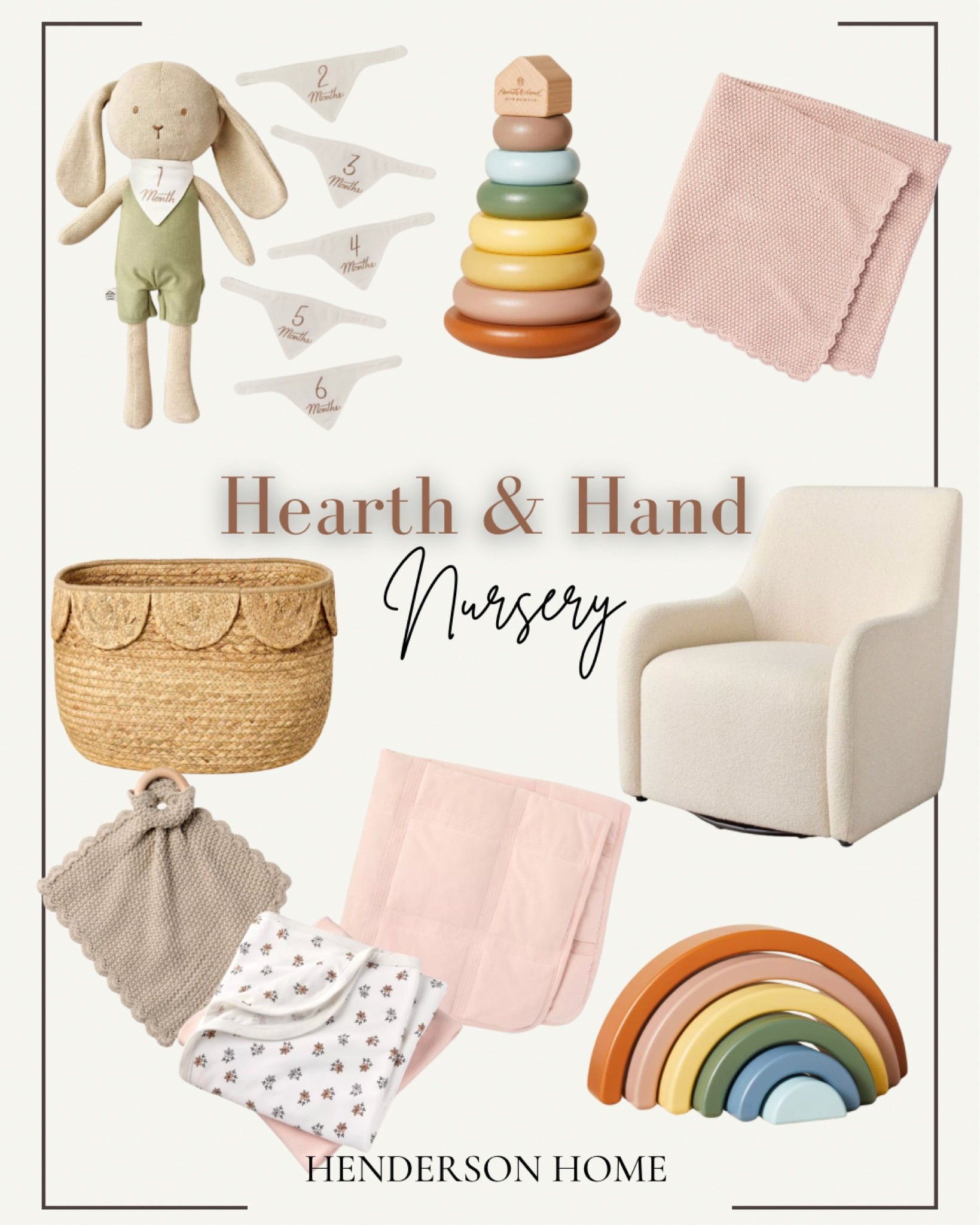 Hearth & Hand nursery collection is adorable ! I wish this was out when I registered for my baby shower I’ll have one of each please 😍


Nursery decor. Neutral nursery. Hearth and hand baby. Nursery chair. 

#LTKKids #LTKHome #LTKBaby