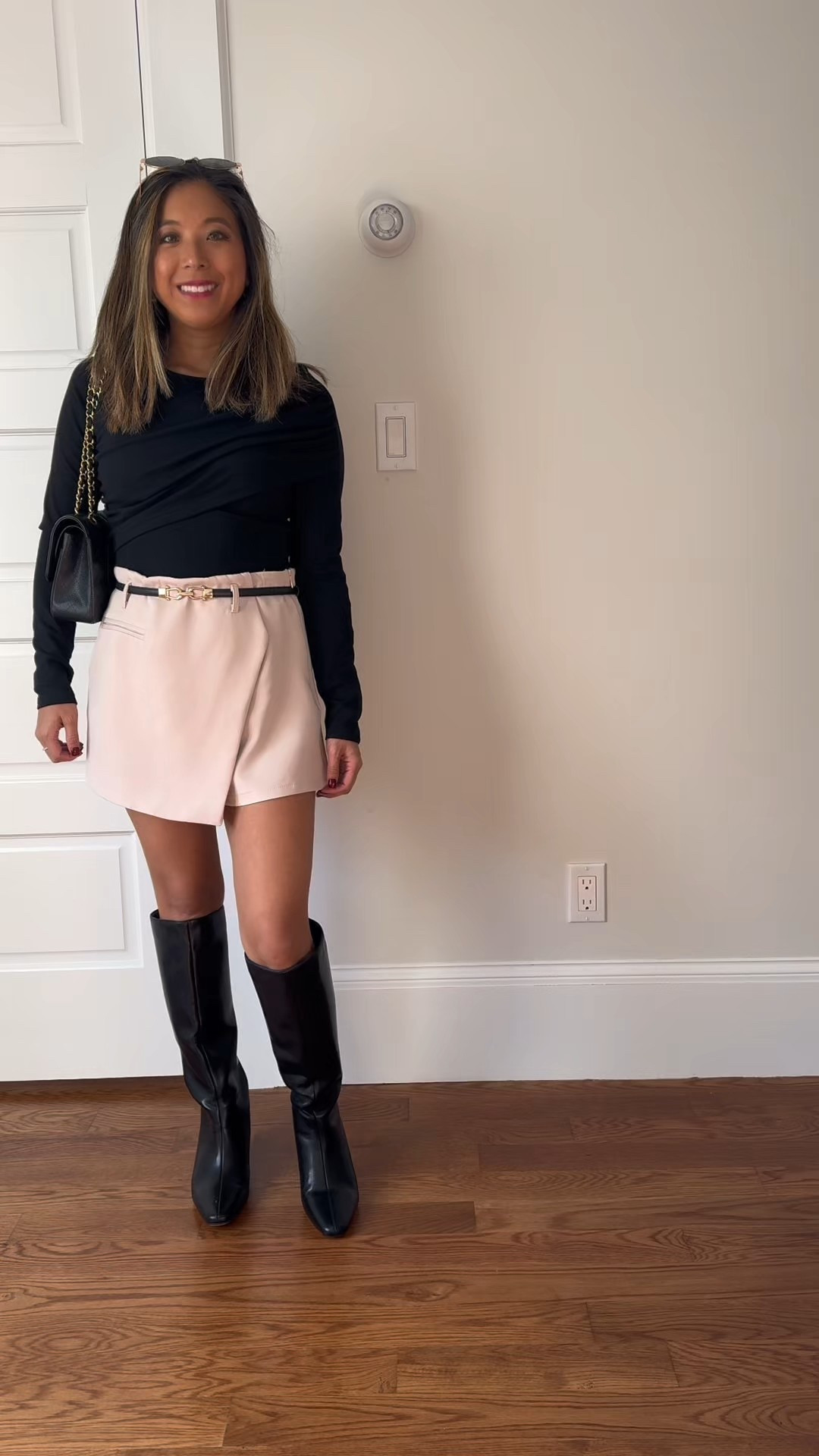 Cute but practical fall outfit idea!! 🤎🖤🙌🏻

Skorts will always be my favorite bc they are so stylish but practical for day to day, especially as a mom! This one is cute with the faux pocket in the front, the wrap skirt look, and the belt loops 🙌🏻. 

Note that I got this skort in the Maroon color but it’s not maroon at all! It is a beige color (like the online pics). I am also wearing a small (I’m usually a XS but this doesn’t come in an XS). It’s slightly big but it still works because of the belt loops.  😊

Fall outfit idea, fall outfit inspiration, cute skort, practical fashion, elevated casual outfit, fall fashionn

#LTKFindsUnder50 #LTKStyleTip