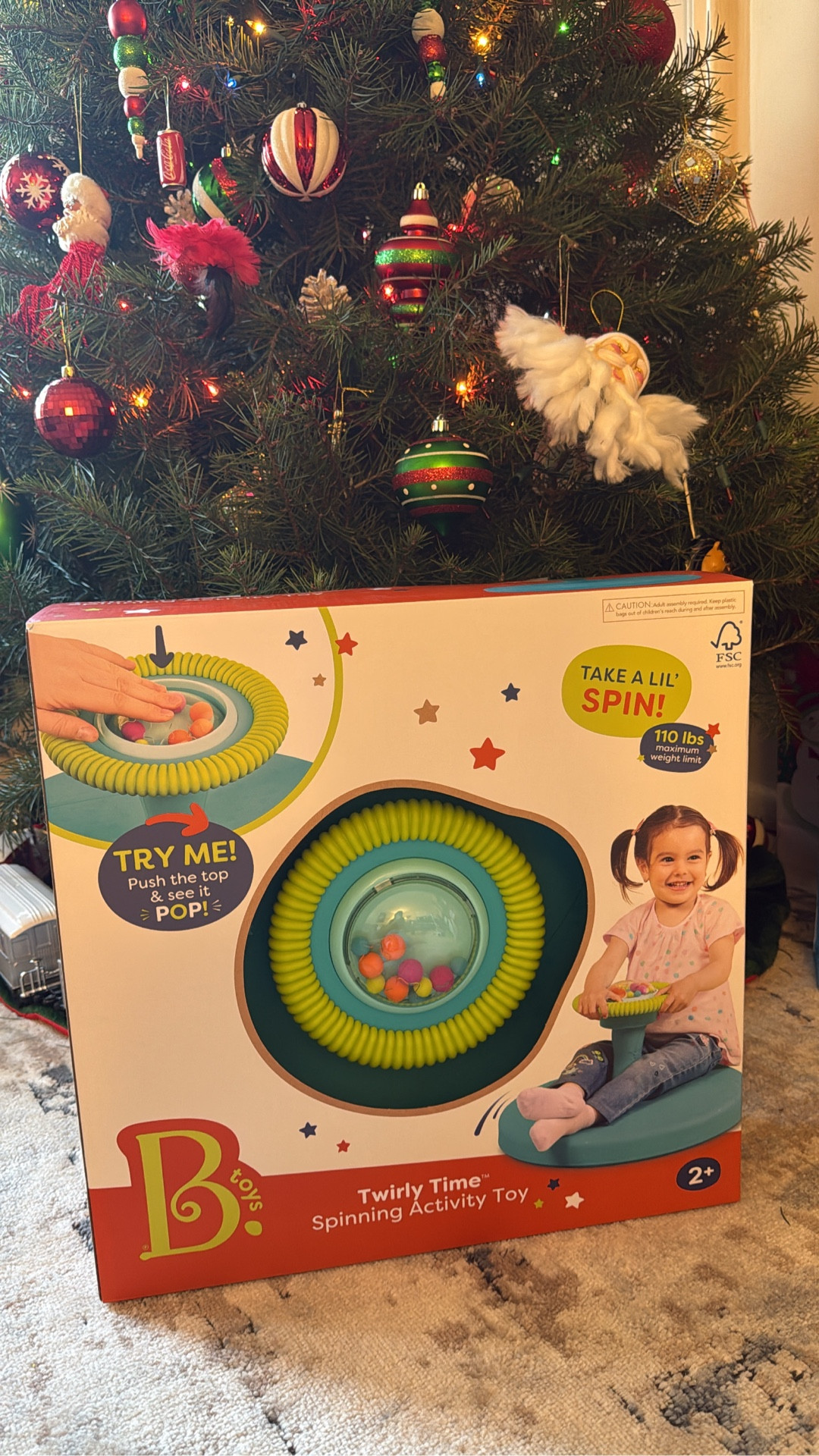 🎀B. toys Spinning Activity Toy - Twirly Time: Sensory, Fine Motor Skills, Baby Learning Toy 🎁🎄💫

Gifts for babies, gifts for girls, gift guide, gift ideas. 

#LTKHoliday #LTKdayinmylife #LTKGiftGuide