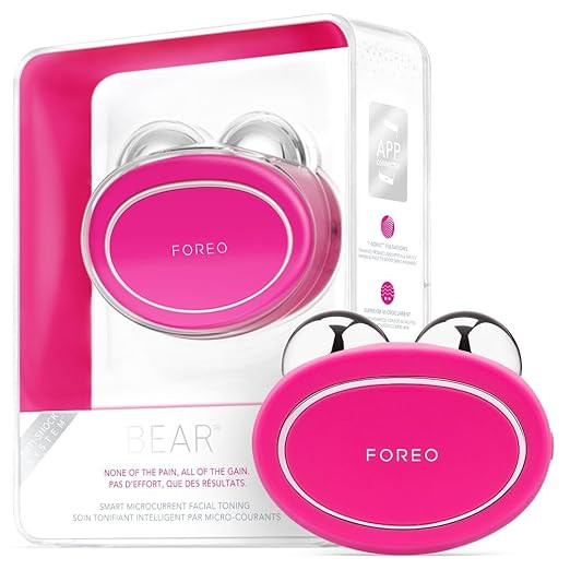 FOREO Bear Microcurrent Facial Device - Face Sculpting Tool - Instant Face Lift - Firm & Contour ... | Amazon (US)