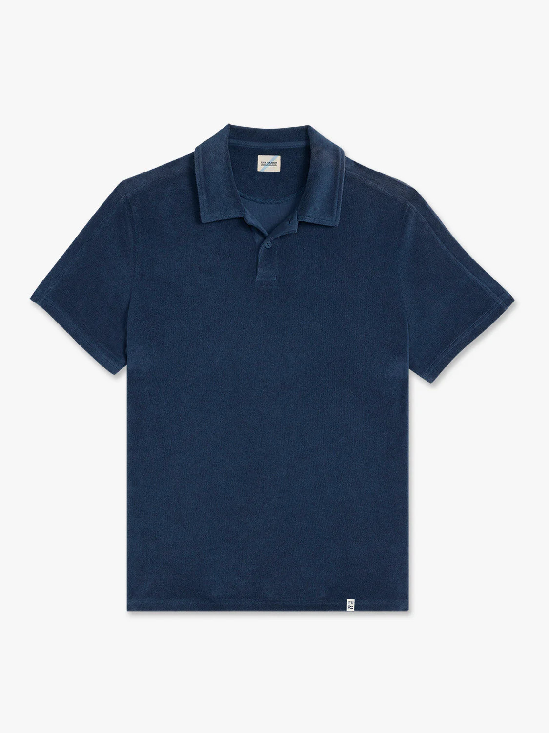 Ravello Terry Polo | Navy | Fair Harbor Clothing