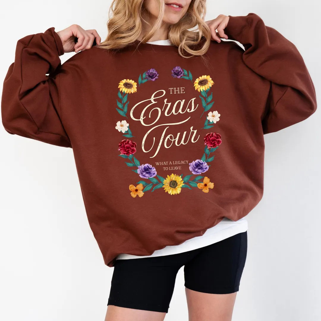 Eras Piano Sweatshirt | Floral Surprise Song Crewneck | Gift for Fan | Unisex Plus Size - Etsy | Etsy (US)