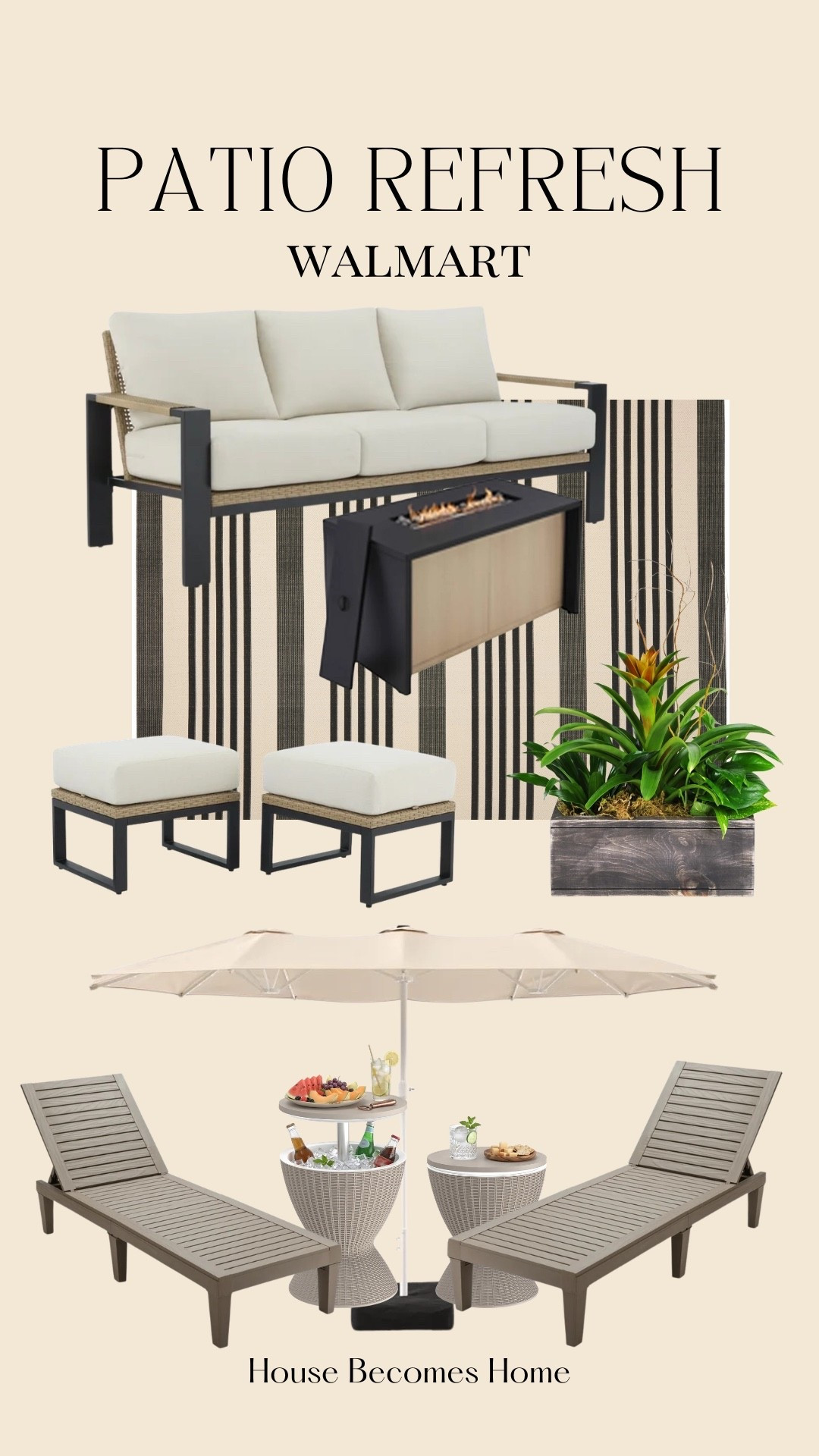 Patio Refresh Walmart 🙌🏻🙌🏻



#LTKSeasonal #LTKHome