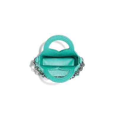 Return to Tiffany™ Nano Bag Tiffany Blue Leather Stylish RARE Made in Italy  | eBay | eBay UK
