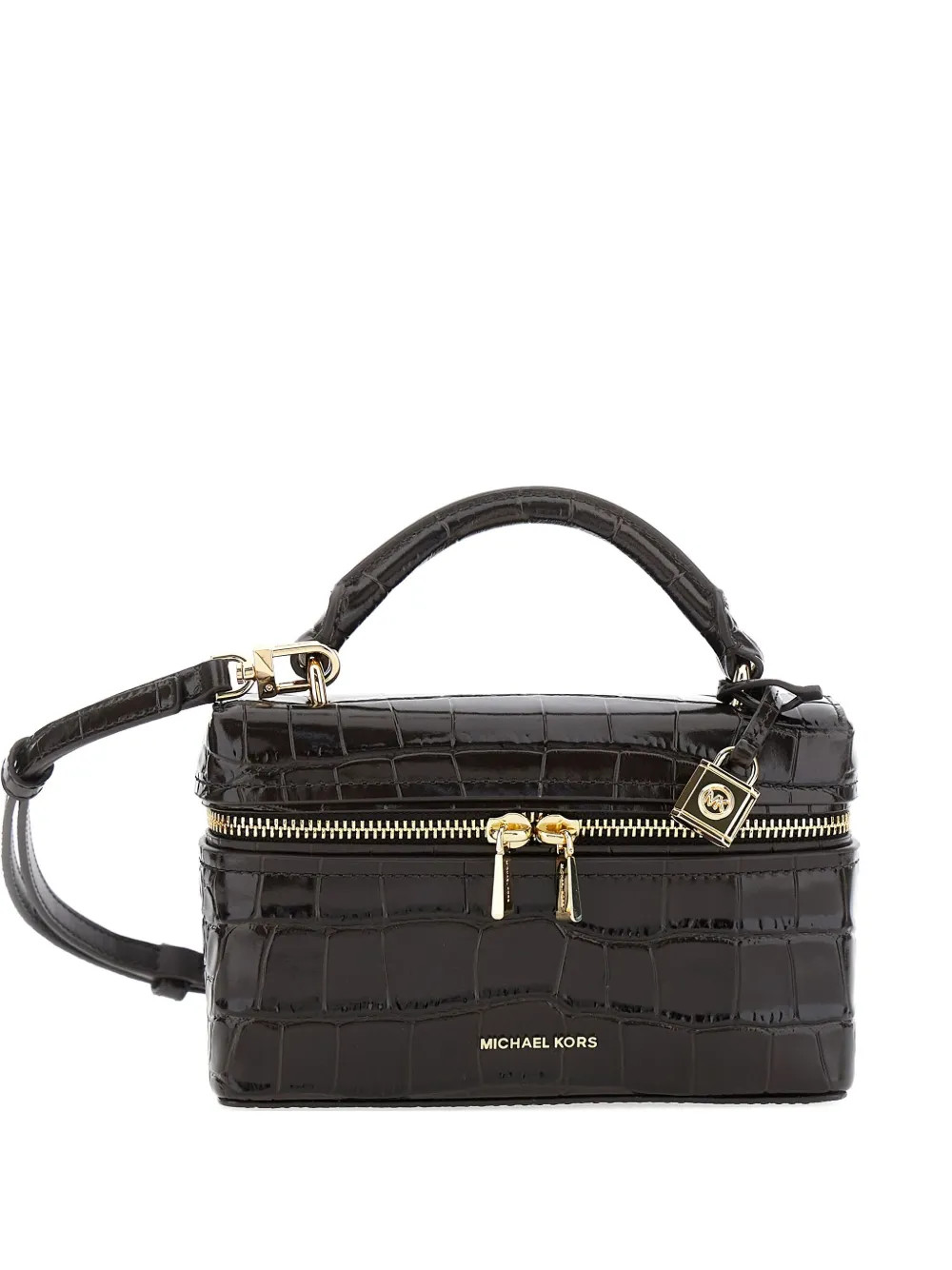 Michael Michael Kors Jana Cross Body Bag | Brown | FARFETCH | Farfetch Global