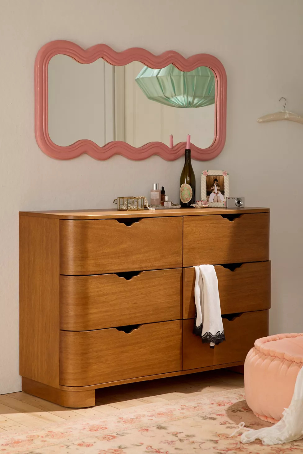 Naia Short 6-Drawer Wood Dresser | Urban Outfitters (US and RoW)