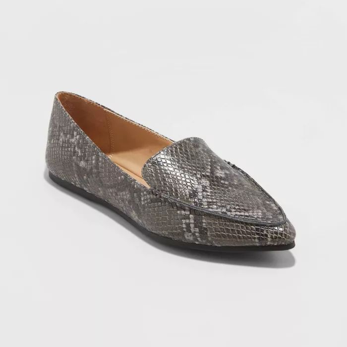 Women's Micah Pointed Toe Closed Loafers - A New Day™ | Target