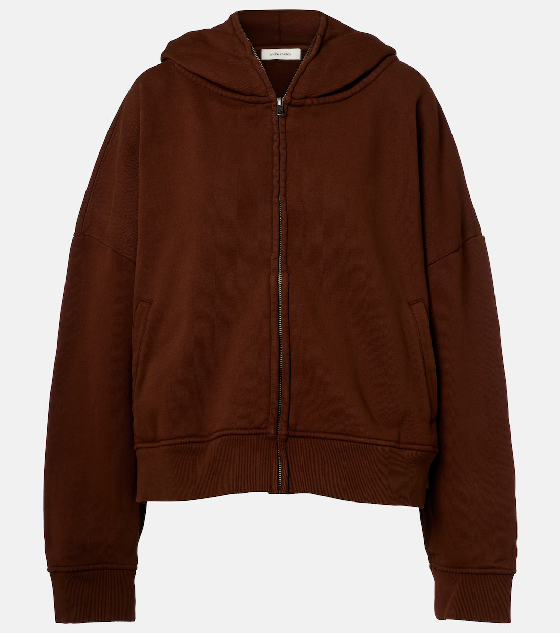 Thermal cotton fleece zip-up hoodie | Mytheresa (US/CA)