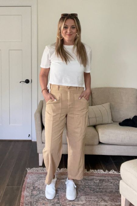 Casual outfit. Cargo pant outfit. Comfy outfit. Grwm. Ootd. Target fashion. Target style  

#LTKstyletip #LTKunder50 #LTKFind