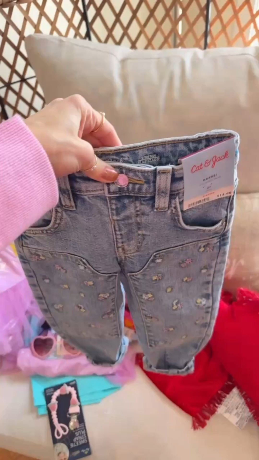 Target spring finds ; toddler girl jeans ; toddler barrel jeans ; girls floral embroidered jeans ; target kids finds ; target new arrivals 

#LTKKids #LTKmomlife #LTKBaby