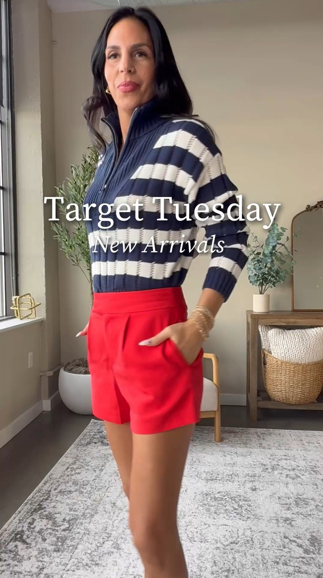 Target New arrivals and perfect Spring break looks and transitional pieces 
Shorts - size up to a 4 
Stripe sweater- small 


#LTKNYFW #LTKU #LTKFindsUnder50

#LTKNYFW #LTKU #LTKFindsUnder50