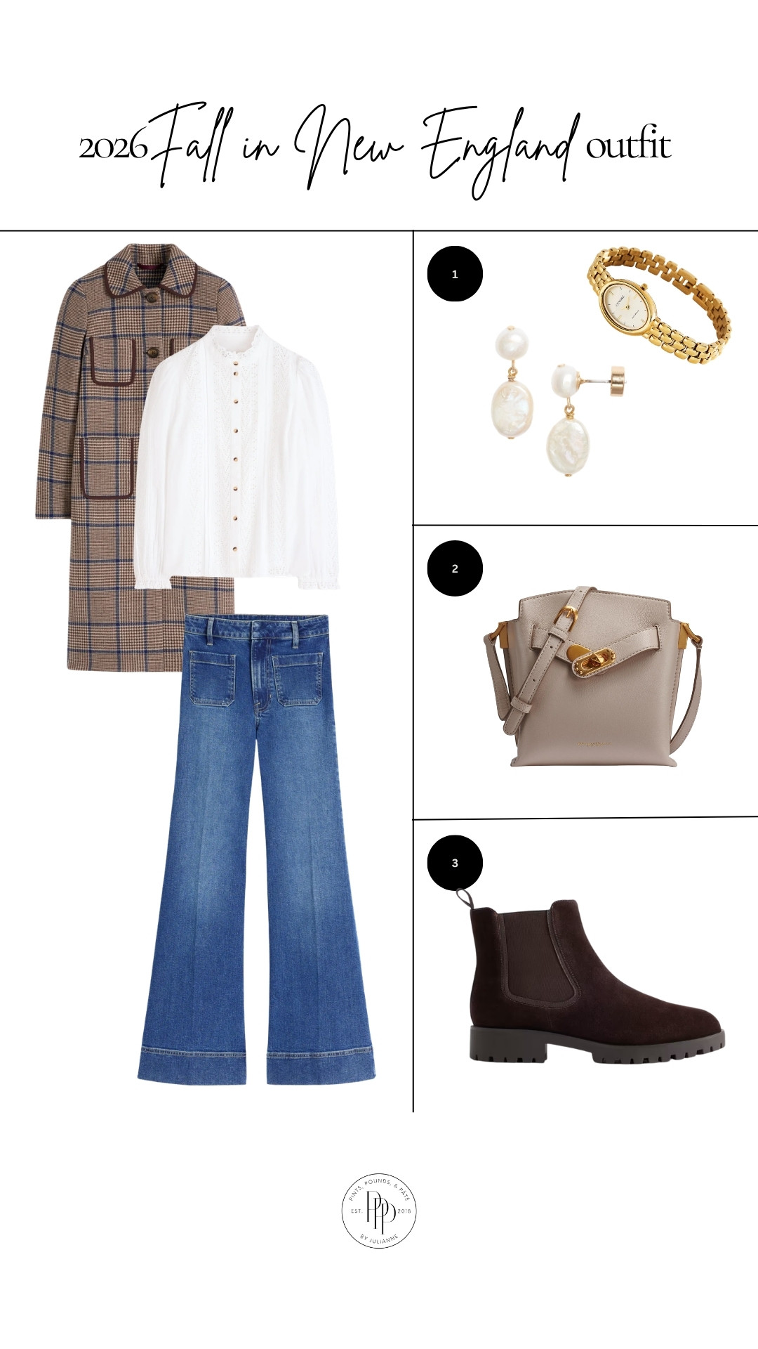 LOVING this outfit for a fall trip to New England! 🍂 The plaid coat, wide-leg jeans and rich brown boots are such a classic combo!!

fall fashion, fall outfit, jeans, pants, work outfit, fall trip, travel, maine, vermon, new hampshire 

 #LTKootd #LTKSeasonal #LTKTravel