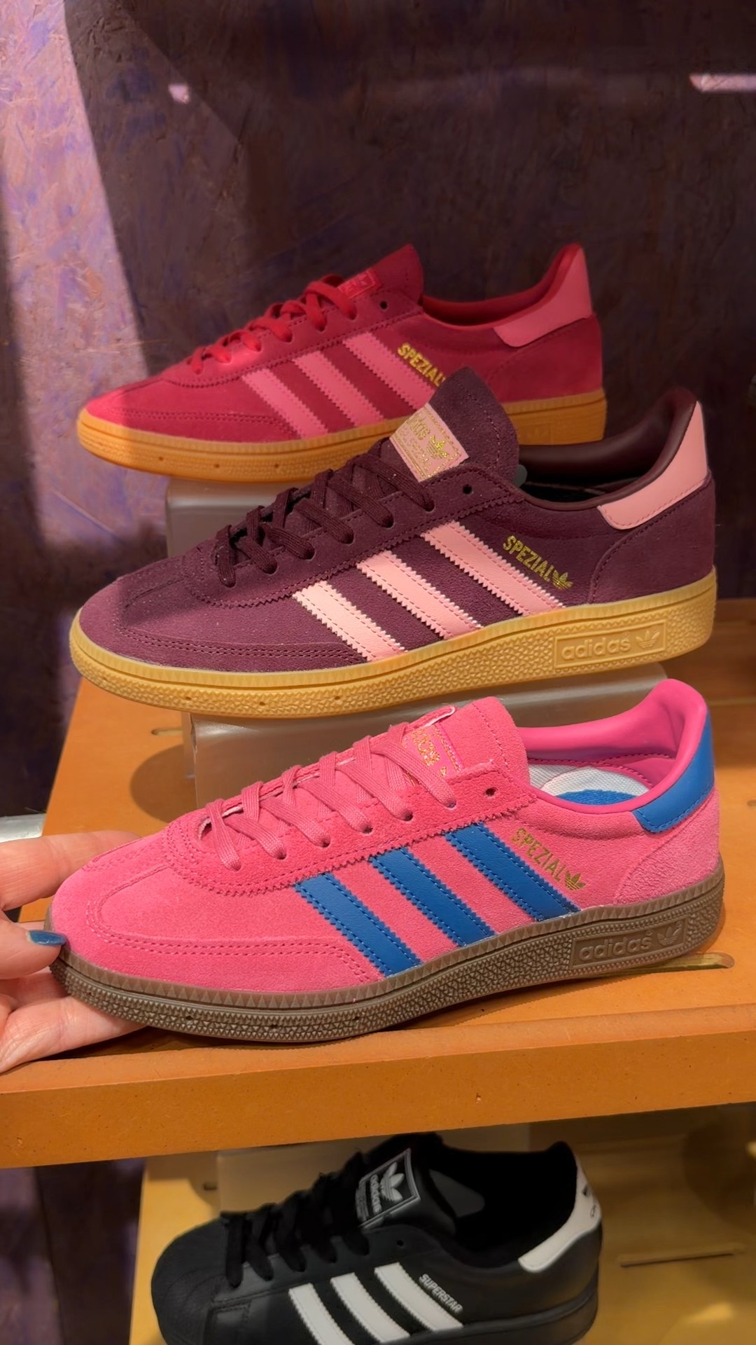Obsessed with these Adidas Spezial shoes I saw at Journeys today. I want them all. #adidas #sneakers #adidasspezial #spezial #shoes 

#LTKootd #LTKSeasonal #LTKselfcare