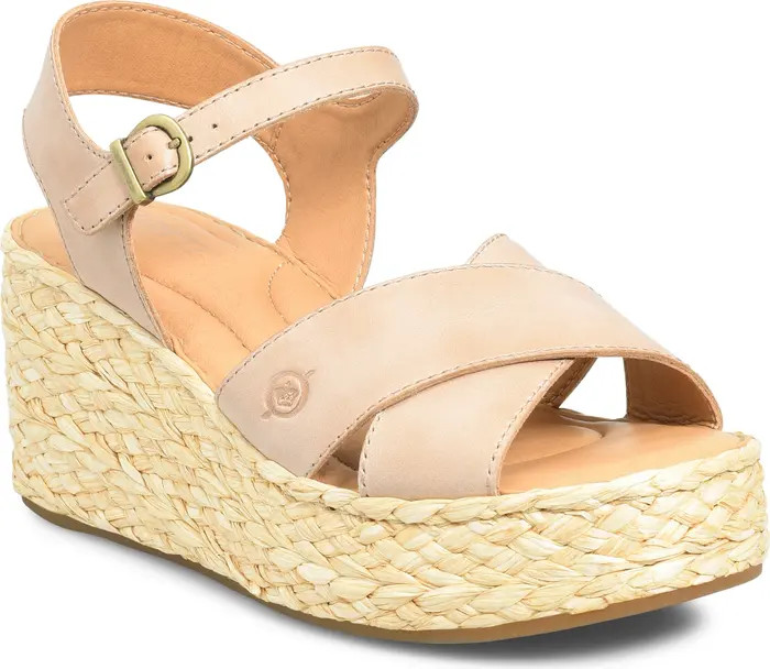 Børn Moriah Ankle Strap Platform Wedge Sandal (Women) | Nordstrom | Nordstrom