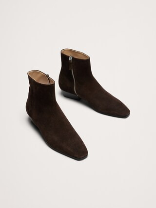 Italian Suede Ankle Boot | Banana Republic (CA)
