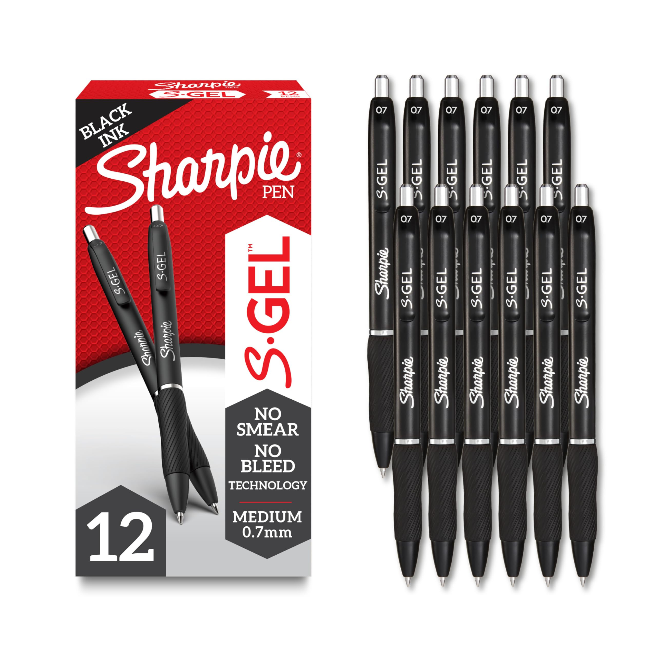 Sharpie S-Gel Gel Pens Drawing Pens Gel Ink For Journaling Writing Coloring Medium Point (0.7Mm) ... | Amazon (US)