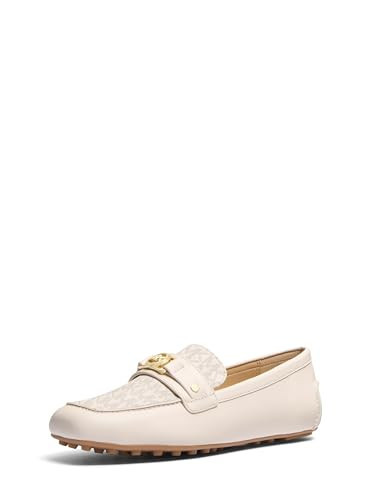 Michael Kors Women's Mandy Loafer Moccasin, Vanilla MLTI, 5.5 | Amazon (US)