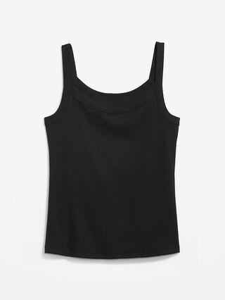 Fitted Rib-Knit Tank Top | Old Navy (CA)