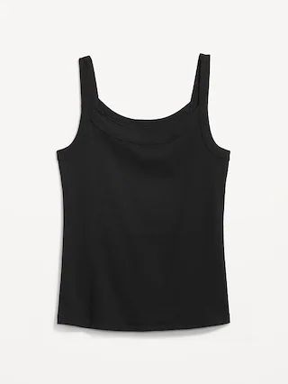 Fitted Rib-Knit Tank Top | Old Navy (CA)