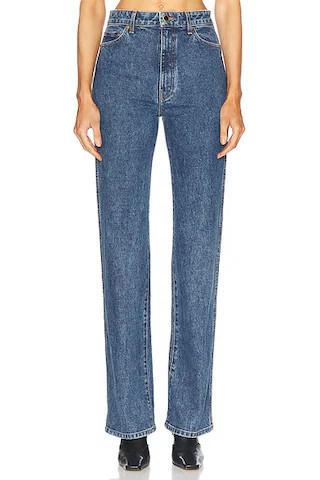 Danielle Straight Leg Jeans | FWRD 