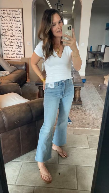 Like and comment “WALMART JEANS” to have all links sent directly to your messages. These jeans are so good- $24, so comfy, avaible in 3 washes and high rise ✨ 
.
#walmart #walmartfashion #walmartfinds #jeans #womensjeans #summerstyle #casualstyle #casualfashion #momstyle 

#LTKover40 #LTKsalealert #LTKfindsunder50