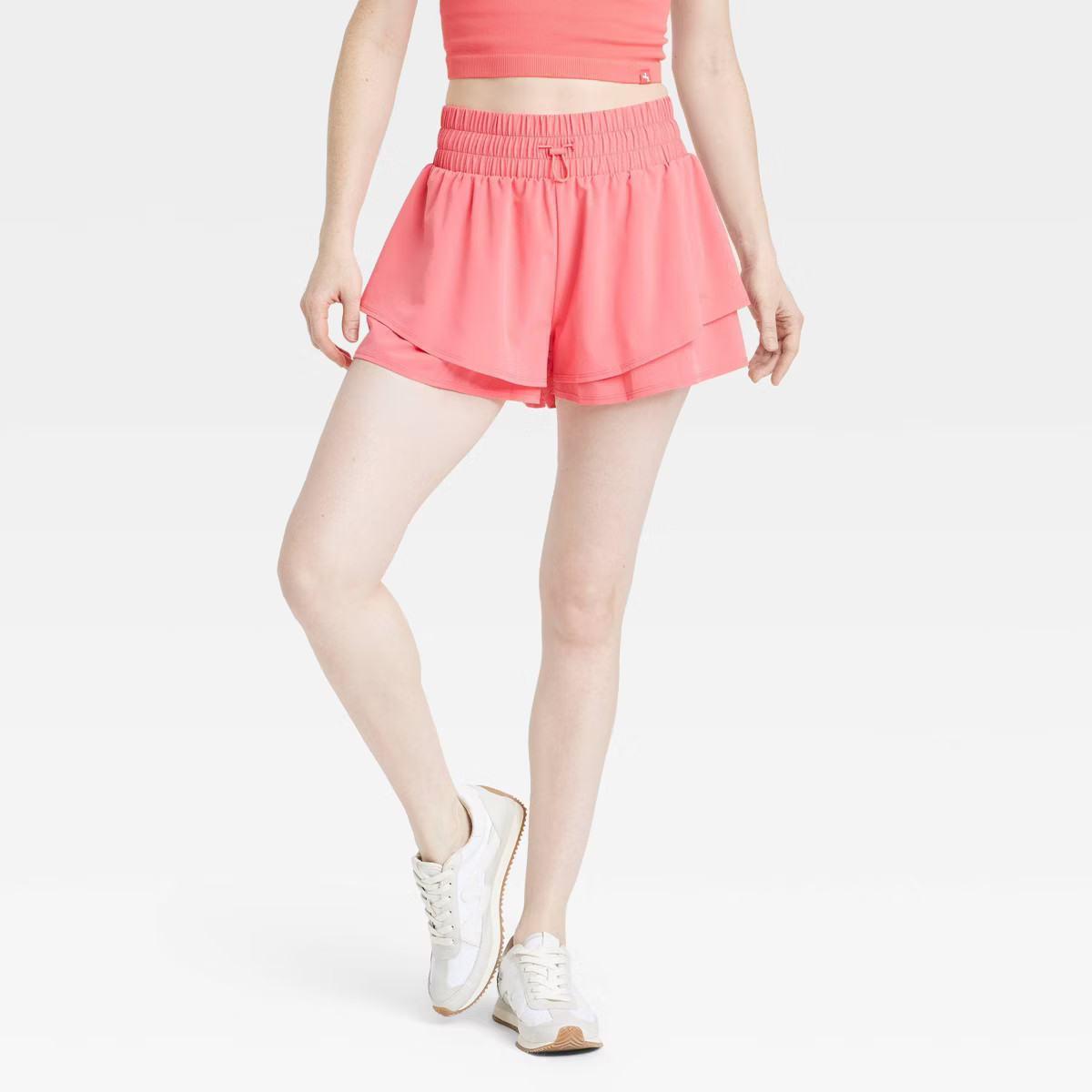 Women's Double Layer Woven Mid-Rise Shorts 2.5" - JoyLab™ | Target