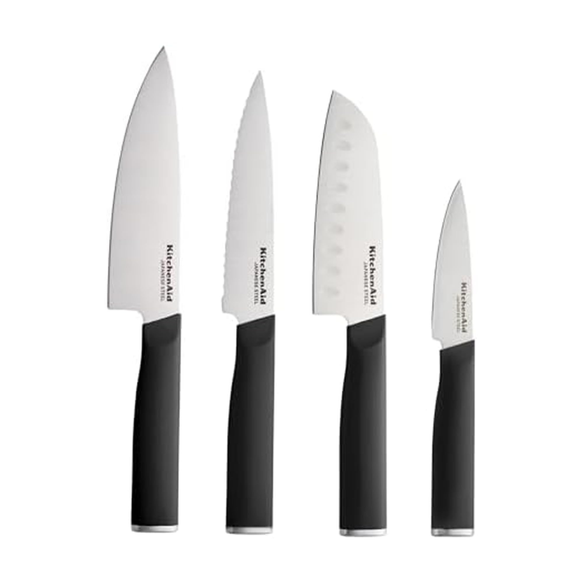 KitchenAid Chef Set with Custom Fit Covers, Sharp Kitchen Knife, High-Carbon Japanese Stainless S... | Amazon (US)