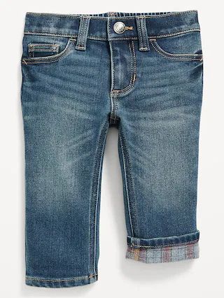 Unisex Built-In Warm Straight Jeans for Baby | Old Navy (US)