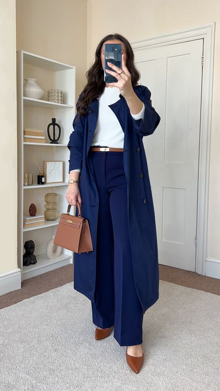 Smart & casual early Spring outfit.
Jumper is from M&S, wearing size UK10, it is out of stock so I’ve linked similar. Trousers are from &OtherStories, wearing size UK10. Trench coat is from Ralph Lauren, wearing size UK8. Flats are from Ralph Lauren. Handbag is from Totes Luxe Uk, it cannot be linked on LTK, I’ve linked similar.

#LTKeurope #LTKstyletip #LTKfindsunder100