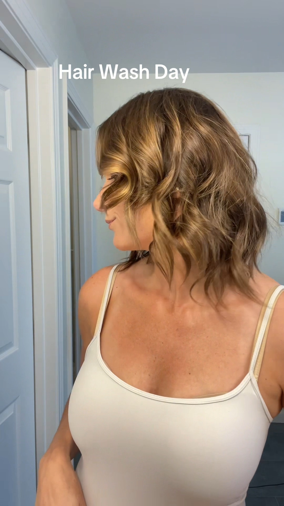 Hair wash day! Here are all the hair products I use on repeat.
I always start with a little oil and massage my scalp, then I’ve been loving the Gisou Honey Gloss Shampoo and Conditioner. I’ve been using the JVN bond repair for 8 months now and love it! I use it twice a week when washing my hair. Once a week I use the k18 bond repair mask and I always use the K18 HeatBounce for my heat protector. 

#LTKOver40 #LTKFindsUnder50 #LTKBeauty