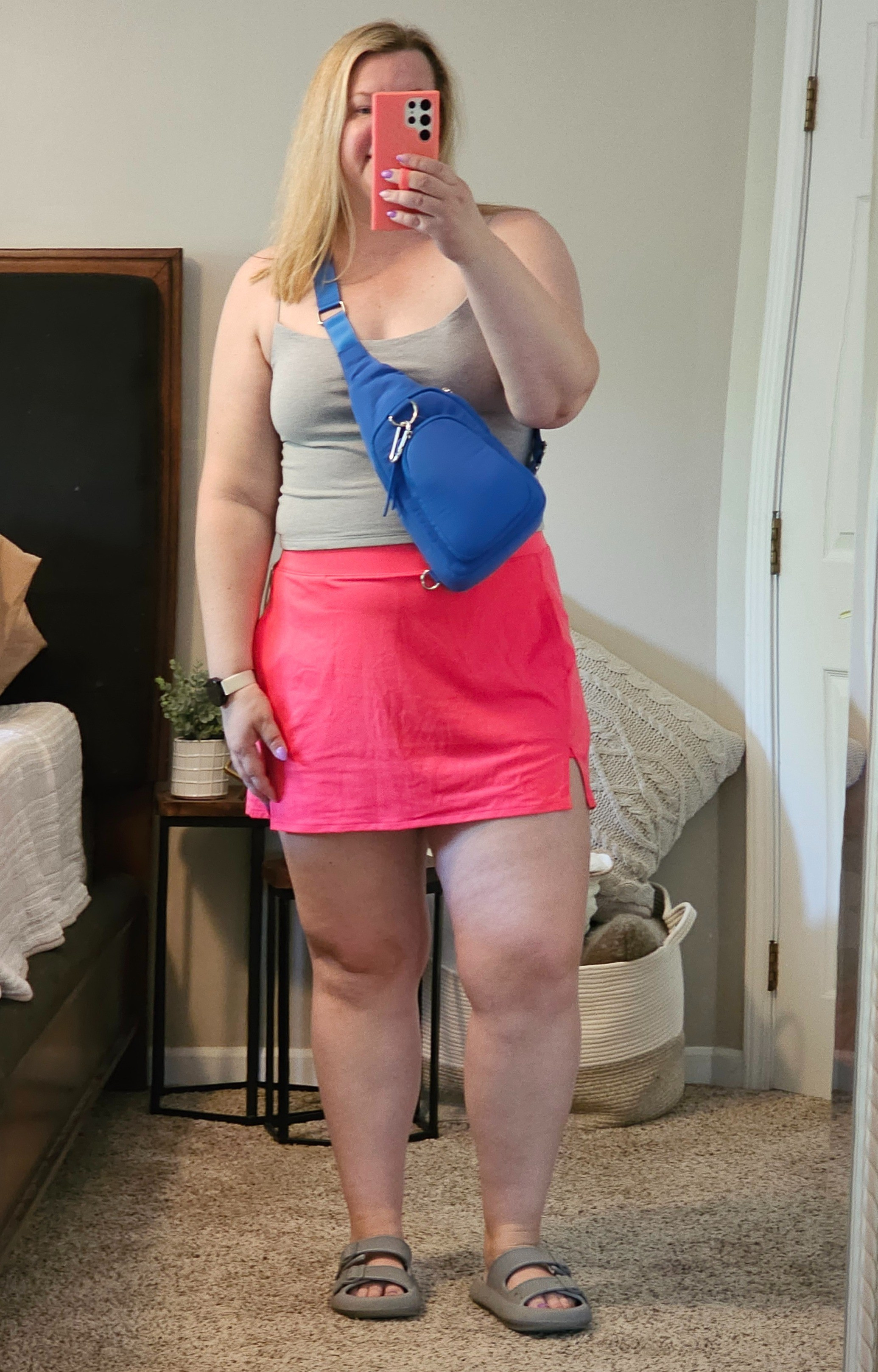 A perfect casual running errands/sports mom/travel look.  This skort and tank are both XXLs.  

#LTKmidsize #LTKfindsunder50 #LTKtravel