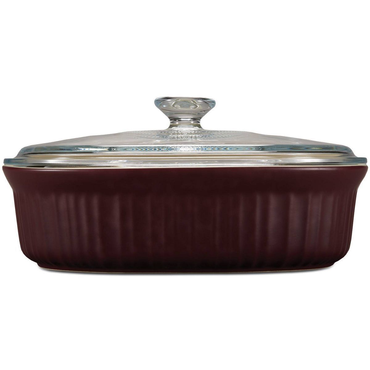CorningWare French Colors 2.5qt Oval Ceramic Baking Dish - Cabernet | Target
