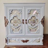 Flower Knows Violet Strawberry Rococo Jewelry Empty Box Handheld Makeup Mirror Hair Accessories And Clips Makeup 5PCS Sets | AliExpress (US)